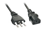 Strømkabel (ekstern) - Lindy - power cable - CEI 23-50 to power IEC 60320 C13 - 5 m - 30415