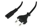 Strømkabel (ekstern) - Lindy - power cable - power IEC 60320 C7 to Europlug - 3 m - 30422