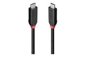 USB - Lindy Black Line - USB-C cable - 24 pin USB-C to 24 pin USB-C - 1 m - 37001