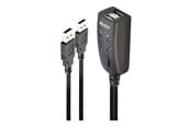 KVM-switch - Lindy 2 Port USB KM Switch - keyboard/mouse switch - 2 ports - 32165