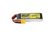 Droner - Gens ace &Tattu - 550 mAh 7.4 V 95C 2S1P XT30 Battery R-Line - TAA5502S95XT3