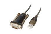 Nettverksadapter - Lindy USB to Serial Converter Lite - serial adapter - USB - RS-232 - 42855