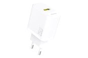 Mobil - Adaptere og ladere - Dudao A27S 25W GaN USB-A Charger - White - 6976625334360