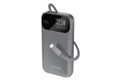 Nødlader - Dudao K31 10000 mAh 22.5W PD Powerbank with Built-in Cable - Gray Nødlader - Grey - 10000 mAh - 6977196681990