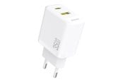 Mobil - Adaptere og ladere - Dudao A27 Max 35W GaN Wall Charger - White - 6977196682898