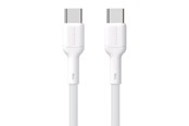 USB - Dudao L9C 65W USB-C - USB-C Cable 1m - White - 6976625334513