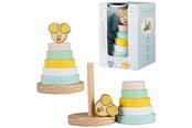 Babyleker - Rubo Toys - Woezel en Pip Pip Baby Stacking Tower 7-piece. - 2008738