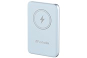 Nødlader - Verbatim Charge 'n' Go wireless power bank - magnetic mount - Li-pol - 24 pin USB-C - 20 Watt Nødlader - 10000 mAh - 32247