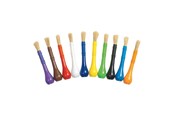 Skrive- & Tegneverktøy - Colorations - Easy-Grip Paint Brushes 10 pcs. - EGBRUSH
