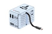 Mobil - Adaptere og ladere - Verbatim - Charge 'n' Travel 100W Universal Travel - 30192