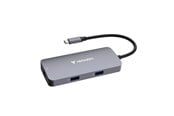 USB-hub - Verbatim CMH 05 - hub - 5 ports USB-hub - 5 porter - Grå - 32150