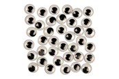 Arts & Crafts - Tilbehør - Creativ Company - Wiggle Eyes Non-Adhesive 12mm 1000pcs. - 501121