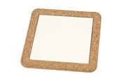 Arts & Crafts - Tilbehør - Creativ Company - Porcelain Coaster with Cork Frame - 556521