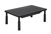 Skjermholder - Gembird Adjustable monitor stand with drawer (rectangle) - MS-TABLE-D-01