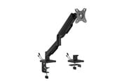 Skjermholder - Gembird Adjustable desk display mounting arm with USB ports 1-display 17"-32" - MA-DA1U-01