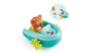 Babyleker - Hape Bath Toys Pullback Boat with Bear - E0217