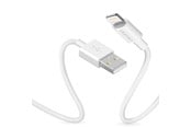 USB - Dudao cable USB / Lightning 3A 1m white (L1L white) - 6970379613757