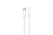 USB - Dudao L2L USB-A / Lightning 3A Cable 2m - White - 6976625333479