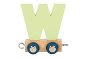 Treleker - Small Foot - Wooden Letter Train Polar - W - 12593