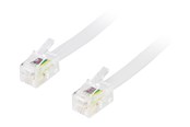 Nettverkskabel - Deltaco DEL-154D - network cable - 1.5 m - white - Hvit - 1meter - DEL-154D