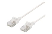 Nettverkskabel - Deltaco patch cable - 1.5 m - white - Hvit - 1m - UFTP-1038