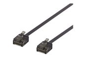 Nettverkskabel - Deltaco patch cable - 5 m - black - Svart - 5m - UUTP-2067
