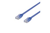 Nettverkskabel - Deltaco patch cable - 50 cm - blue - Blå - 0.5m - TP-60B-FL
