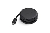 Dokkingstasjon - Satechi OntheGo 7-in-1 Multiport Adapter - Space Black - ST-POTG7C