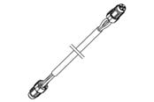 Sykkelutstyr - Bosch battery cable 900 mm (BCH3910_900) - EB1212002Z
