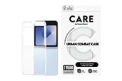 Mobil - Deksel og etui - CARE by PanzerGlass Flagship Case Transparent Urban Combat w. Clear Frame Samsung Galaxy Z Flip7 FE | Flip6 - CR81388
