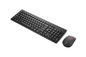 Tastatur - Lenovo Essential Wireless Combo Gen 2 - keyboard and mouse set - QWERTY - Swedish/Finnish - black Input Device - Tastatur & Mussett - Svensk/finsk - Svart - 4X31R64485