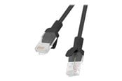 Nettverkskabel - Lanberg patch cable - 3 m - black RAL 9004 - Svart - 3m - PCU5-20CC-0300-BK