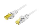 Nettverkskabel - Lanberg patch cable - 50 cm - grey RAL 7035 - Grå - 0.5m - PCF6A-10CU-0050-S