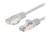 Nettverkskabel - Lanberg patch cable - 3 m - gray (RAL 7035) - Grå - 3m - PCF6-20CC-0300-S
