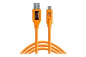 USB - Tether Tools TetherPro - USB-C cable - USB Type A to 24 pin USB-C - 4.6 m - CUC3215-ORG