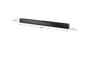 Hjemmekino & Surround - Sharp HT-SB145 - sound bar - for TV - wireless - HT-SB145