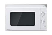 Mikrobølgeovn - Panasonic NN-GM21QWEPG - microwave oven with grill - freestanding - white - NN-GM21QWEPG