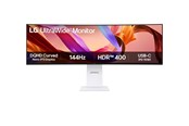 Skjerm - 49" LG UltraWide 49U950A-W - 5120x1440 - 144Hz - Nano IPS - 90W USB-C - KVM switch - 49U950A-W