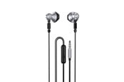 Hodetelefoner - Dudao Metal Wired Earbuds 3.5mm Mini Jack Gray (X2C-Gray) - 6973687241414
