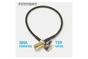 Antennekabler - Finnsat adapter cable SMA female - TS9 - STK-01
