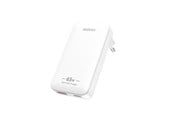 Mobil - Adaptere og ladere - Dudao A65Q 65W GaN Travel Wall Charger USB-A / USB-C PD Ultra-Thin EU / US - White - 6976625333851