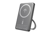 Nødlader - Dudao K28S 20W PD 5000mAh Powerbank with MagSafe and Stand - Gray Nødlader - Grey - 5000 mAh - 6977196680122