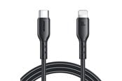 USB - Joyroom Flash-Charge Series SA26-CL3 USB-C / Lightning cable 30W 1m - black - 6941237108050