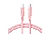 USB - Joyroom Multi-Color Series S-A34 USB-C / USB-C PD 60W 1m Cable - Pink - 6941237110176