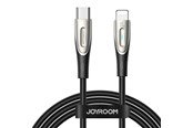 USB - Joyroom Star-Light Series SA27-CL3 USB-C / Lightning 30W 1.2m cable - black - 6941237111456