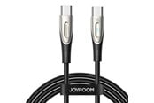 USB - Joyroom Star-Light Series SA27-CC5 USB-C / USB-C cable 100W 1.2m - black - 6941237111609