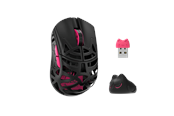Mus - WLMouse Beast Miao (Omron) / Wireless 8K / Magnesium - Gaming mus - Optisk - 5 - Svart - MIAO-BLACK-O