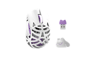 Mus - WLMouse Beast Miao (Omron) / Wireless 8K / Magnesium - Gaming mus - Optisk - 5 - Hvit - MIAO-WHITE-O
