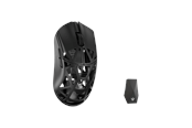 Mus - WLMouse Beast X Max (Solid Side + Omron) / Wireless 8K / Magnesium - Gaming mus - Optisk - 5 - Svart - MAXHEI-O-SHIXIN