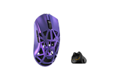 Mus - WLMouse Beast X Mini Pro (Solid Side + Omron) / Wireless 8K / Magnesium - Gaming mus - Optisk - 5 - Lilla - MINI-SHIXIN-Purple-O